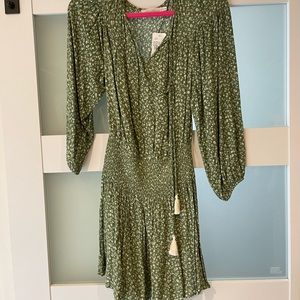 Nordstrom Smocked Waist Mini Dress